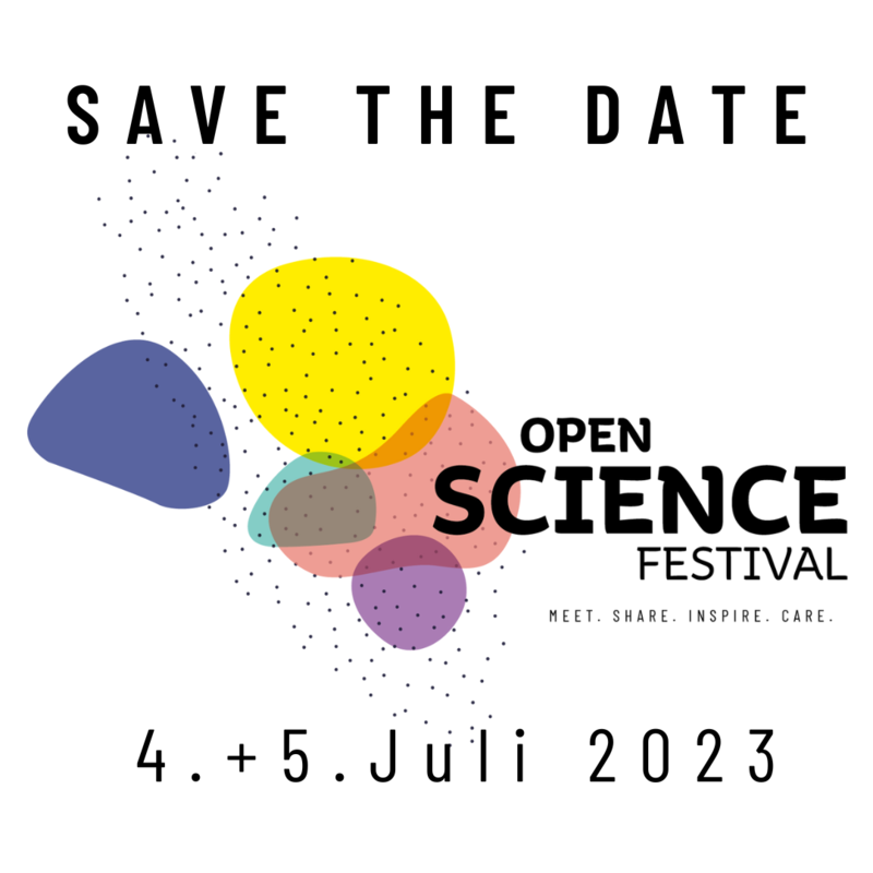 Keyvisual des Open Science Festivals