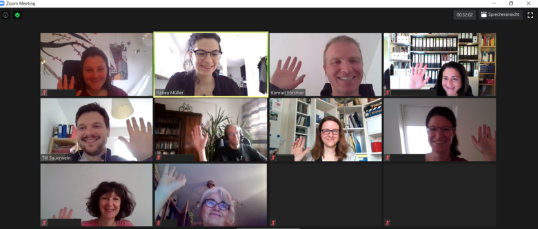 Screenshot von einem Software Carpentry Workshop